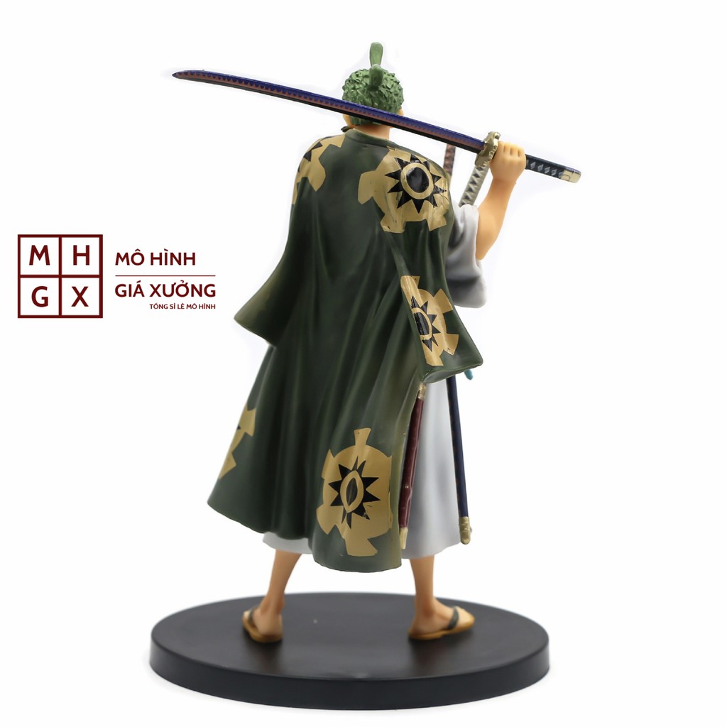 Mô hình One Piece Zoro ở wano quốc cao 17cm , figure one piece roronoa zoro , mô hình giá xưởng