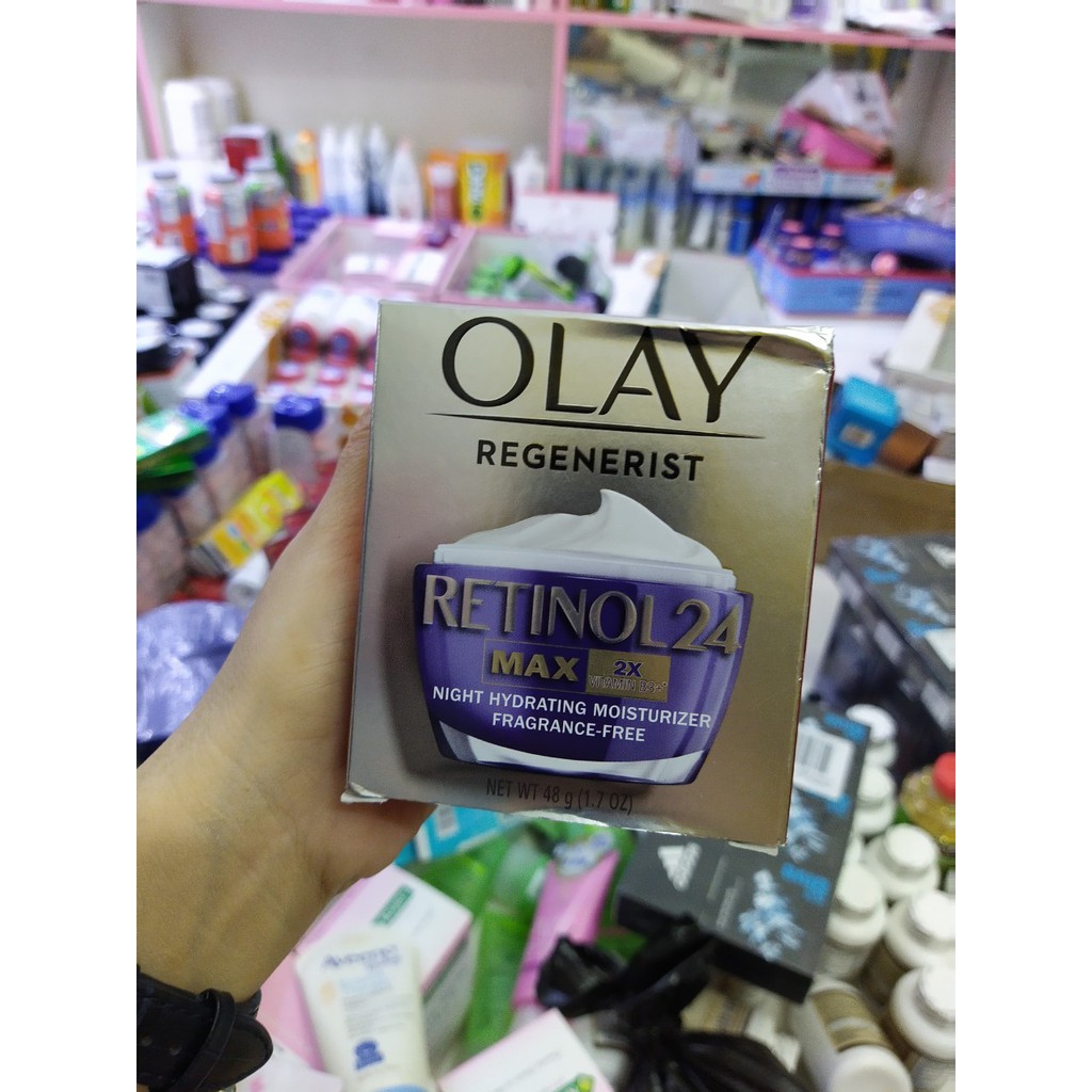 Kem Olay chuyên đêm Olay Retinol 24 hàng chuẩn Mỹ 48g