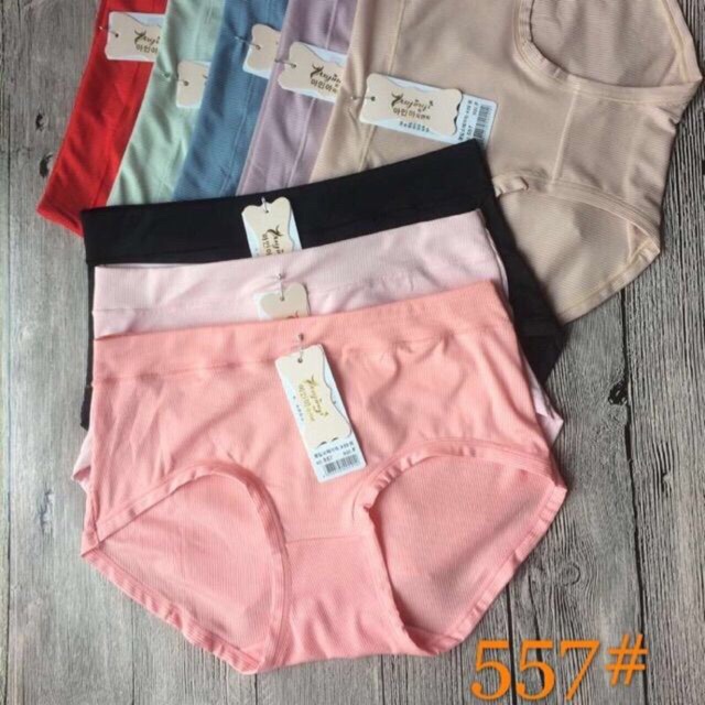 Set 10 Quần Lót Cotton Cao Cấp From To 55-65kg Mã 557