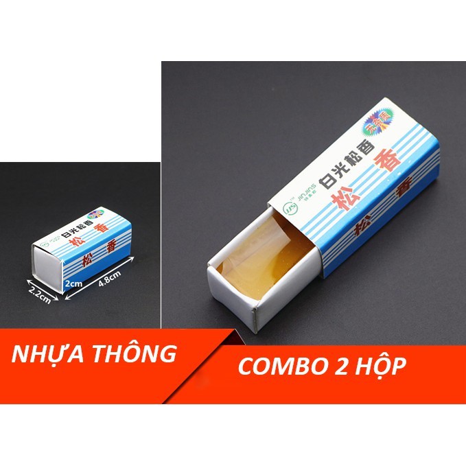 Combo 2 hộp nhựa thông hàn