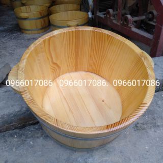 Chậu gỗ ngâm chân