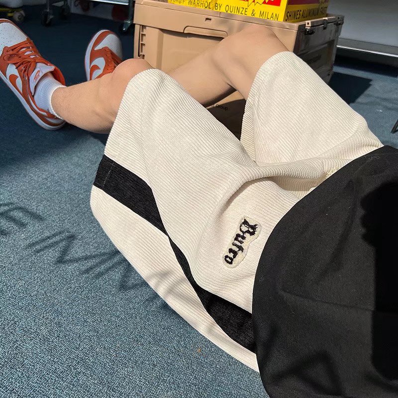 Quần Short Thể Thao Dáng Rộng Cài Nút Bên Hông Thoải Mái Thời Trang Nhật Bản Cho Nam Size M-3XL