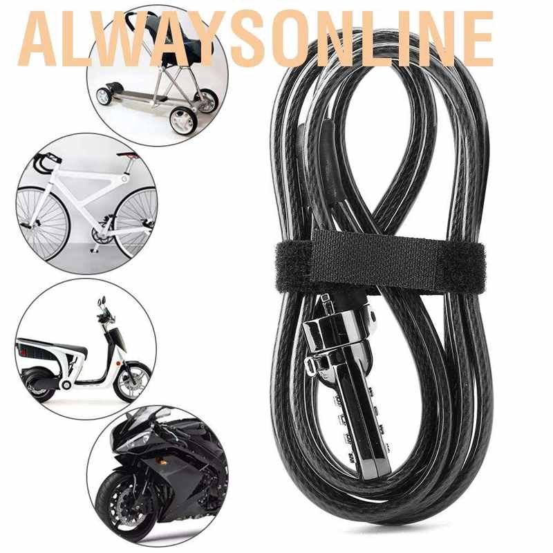 Ổ khóa 4 số chống trộm chất lượng cao tiện dụng cho laptop