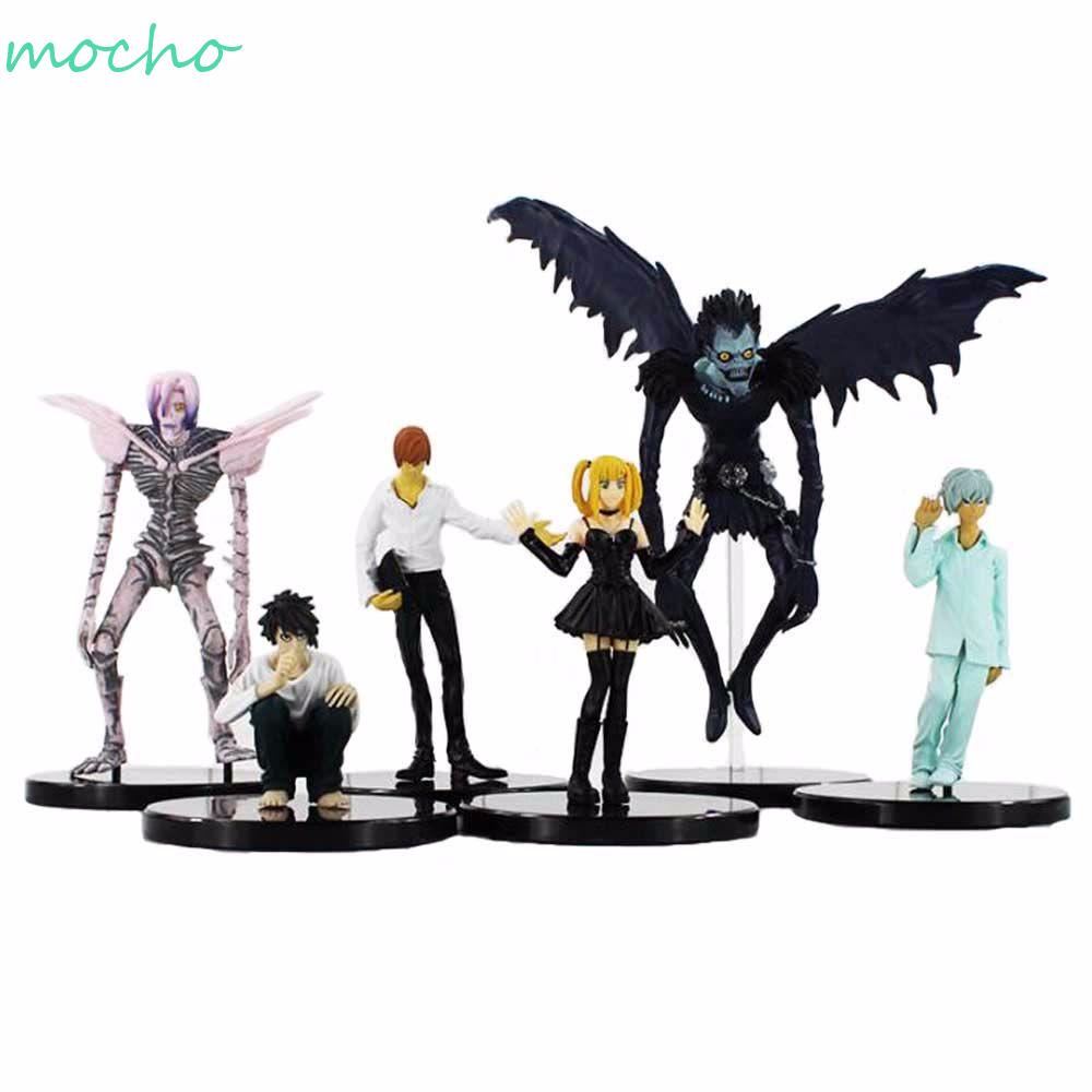 Set 6 Mô Hình Nhân Vật Anime Death Note Bằng PVC – Đồ chơi trẻ em