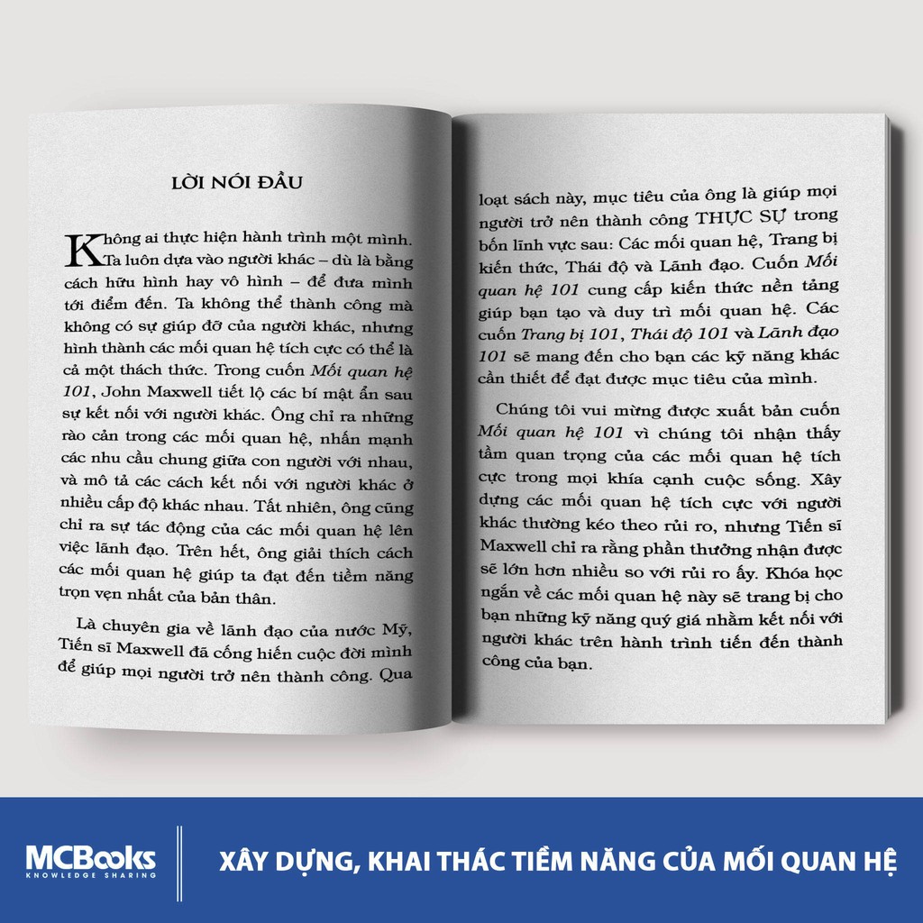 Sách 101 Những Điều Nhà Lãnh Đạo Cần Biết Mối Quan Hệ KNBooks