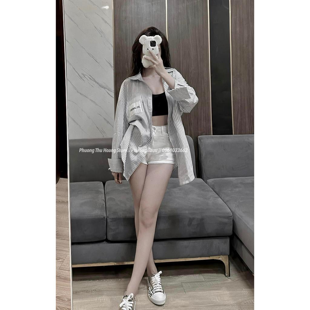 Sơ mi kẻ Jil Sander