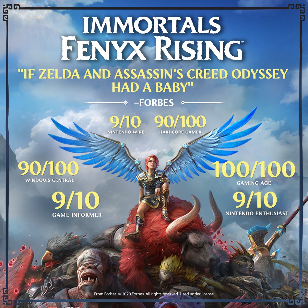 Đĩa game PS5 : Immortals Fenyx Rising Hệ US