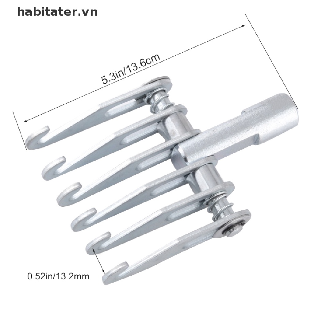 Bộ Dụng Cụ Hỗ Trợ Phục Hồi Vết Lõm Thân Xe Ô Tô 6 Ngón Tay 16mm