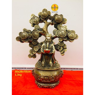 Cây Tiền Thần Tài - Tài Bảo Thụ - Tượng Đồng Phong Thủy