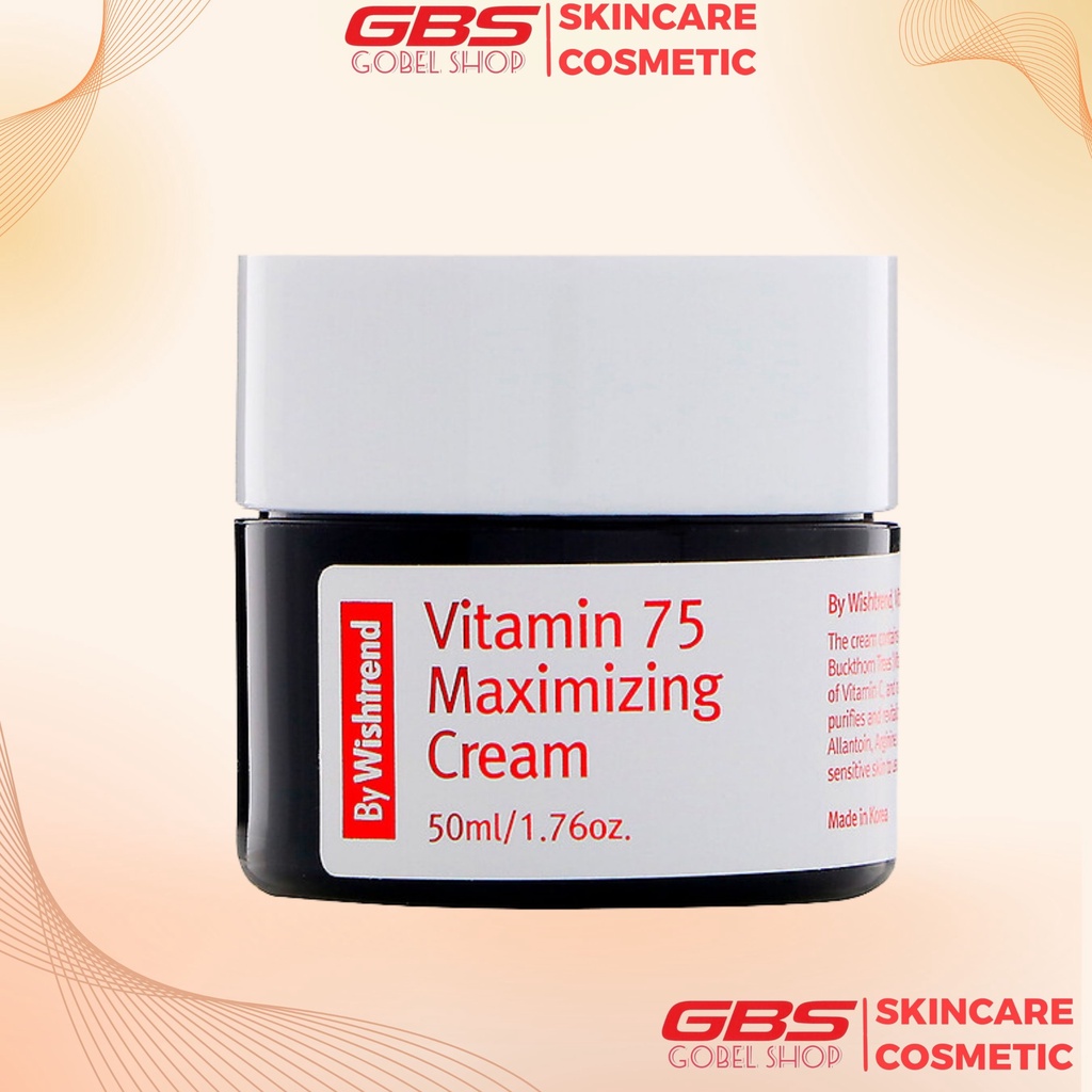 Kem Dưỡng Sáng Da By Wishtrend Vitamin 75 Maximizing Cream 50ml