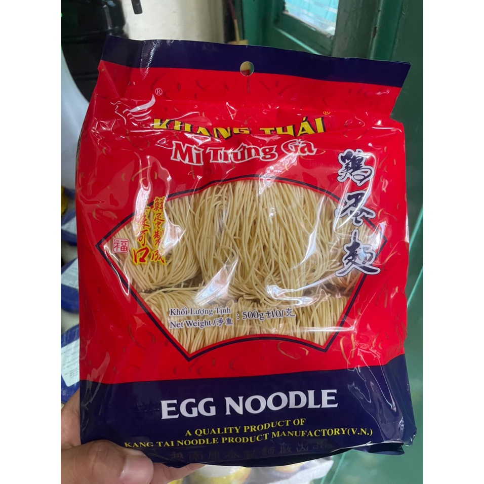 Mì trứng gà KHANG THÁI -500GR