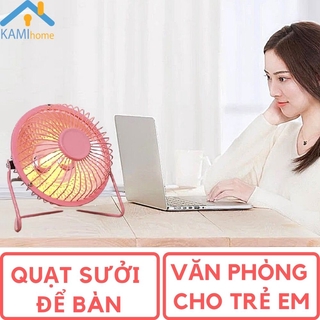 Quạt sưởi ấm mini để bàn văn phòng và đèn nhà tắm cho trẻ em bé mã 17012