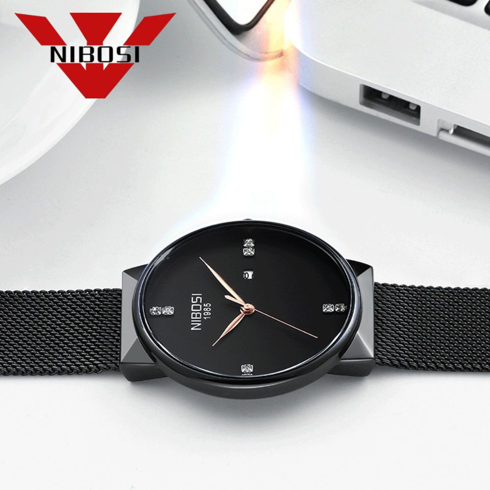 [HÀNG CHÍNH HÃNG] Đồng Hồ Nam NIBOSI 2323 Chính Hãng Dây Thép Mành Cao Cấp Nhiều Màu | BigBuy360 - bigbuy360.vn