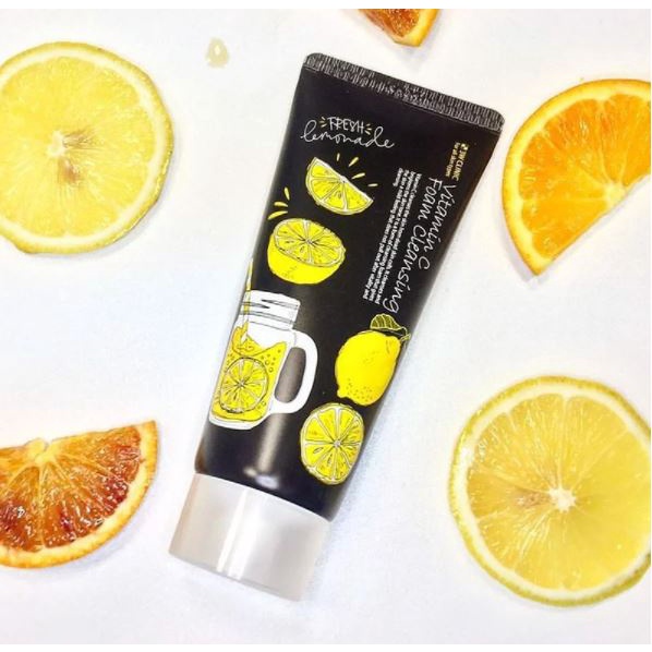 [100ml] Sữa Rửa Mặt Sáng Da Chiết Xuất Chanh 3W Clinic Vitamin C Foam Cleansing - Fresh Lemonade