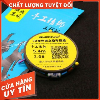 [ CAO CẤP ] Dây Trục Câu Đài Buộc Sẵn Cước Câu Cá Tàng Hình DC-8