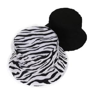 Korean fashion zebra pattern hat for women