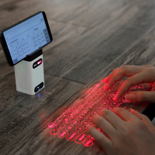 Bàn phím không dây kết nối bluetooth -Laser projecion keyboard