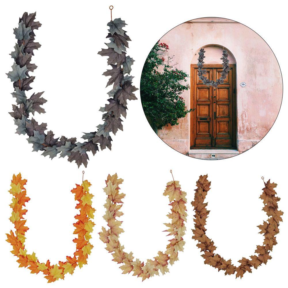 Nhánh Lá Phong Giả Trang Trí Halloween / Giáng Sinh