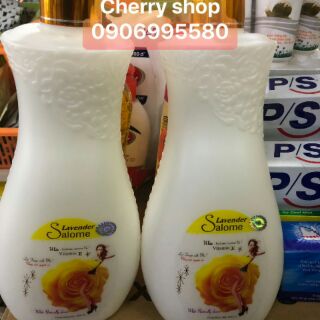 Sữa tắm thơm trắng da salome màu vàng 1000ml
