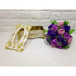 Hộp Đựng Giấy Ăn Cao Cấp mạ vàng