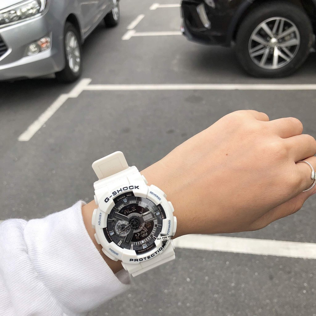 Đồng hồ thể thao nam G-Shock - GA110 Phiên bản đặc biệt chống nước cực ngầu Trắng tinh Khôi