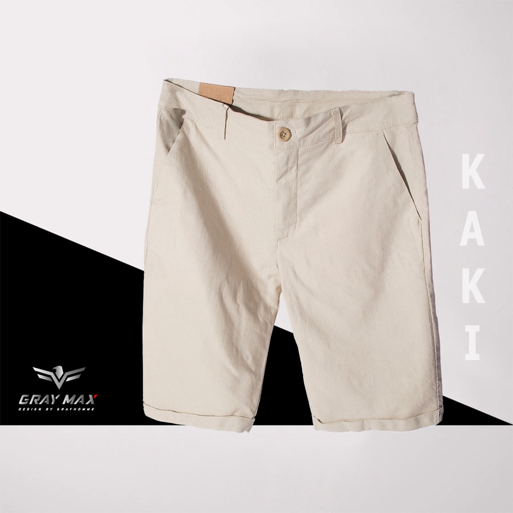 Quần short kaki nam cao cấp, phong cách trẻ trung, năng động, co giãn , bền màu