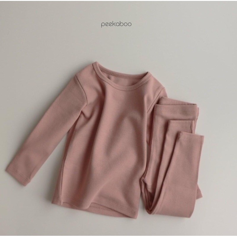 Bộ rời/suit Bombom #peekaboo cho bé từ 3m-4y