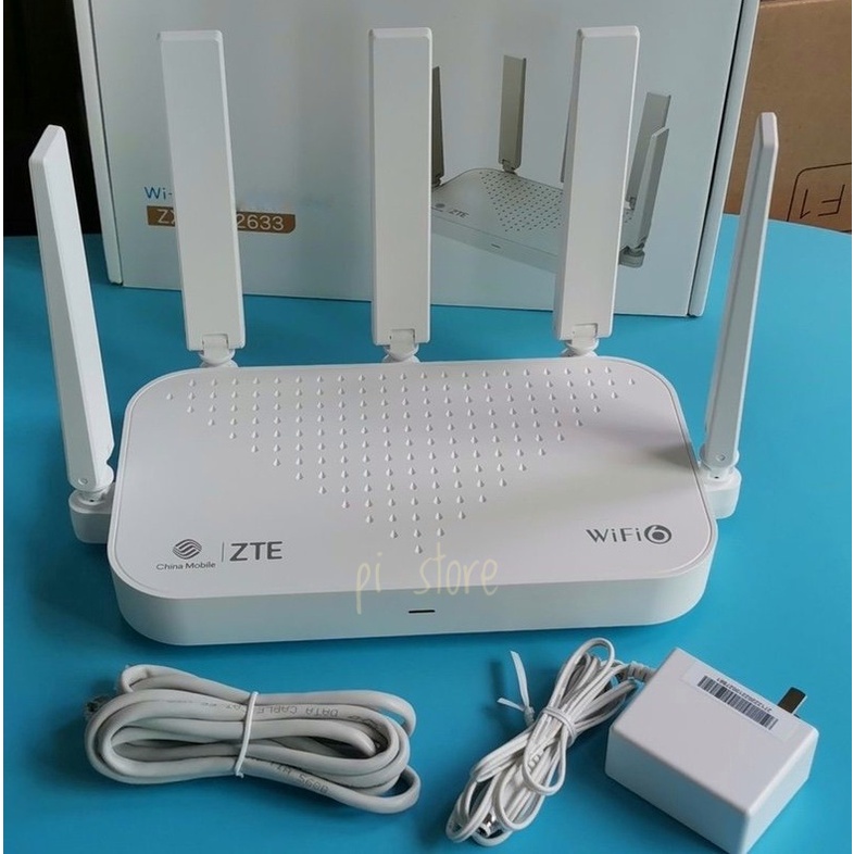 Bộ phát WIFI6 ZTE AX3000 phiên bản EASY MESH HAI BĂNG TẦN GIGABIT WAN/LAN