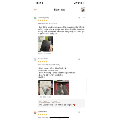 Miếng Dán Màn Hình iPad Pro/ Air/ Mini Paper Like Thế Hệ 2, Nhám Chống Vân Tay