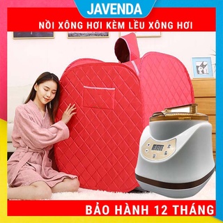 Combo nồi xông hơi điện kèm lều xông hơi eryuan javenda, nồi xông hơi 2l, 3l dùng tại nhà cho gia đình, sau sinh, spa