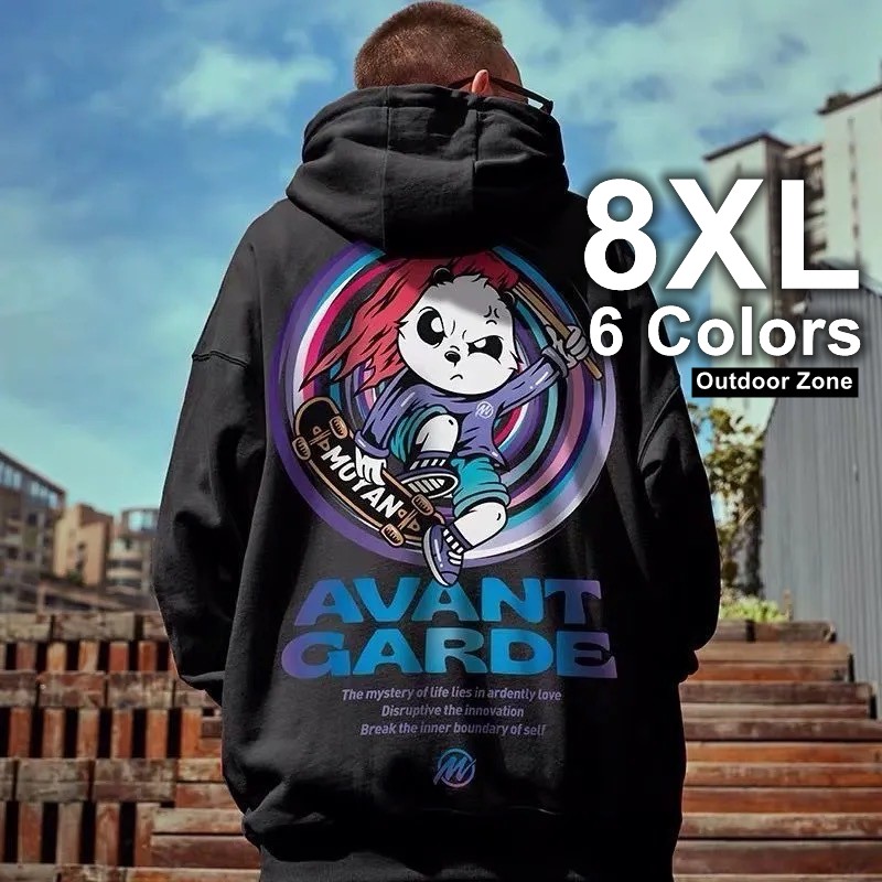 Áo Hoodie Nhung Size Lớn 8XL 40-150kg Dành Cho Nam