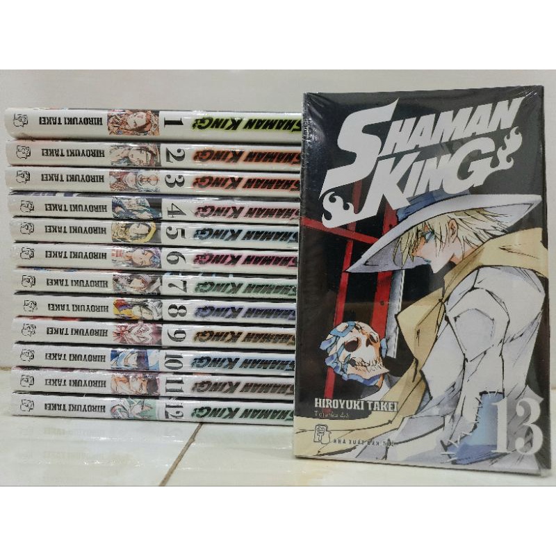 Khung hình Shaman King combo Tập 1-11 + Phụ kiện - Tntmanga