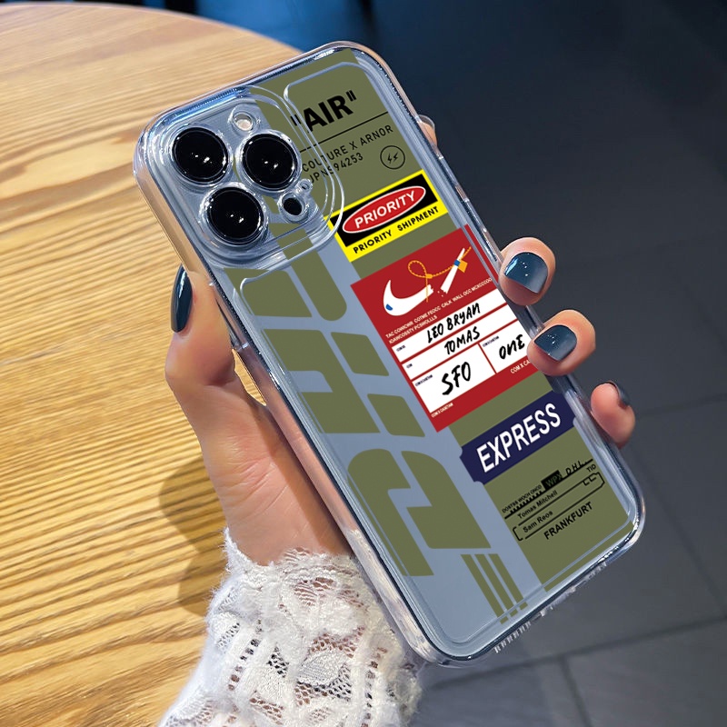 Ốp Điện Thoại TPU Trong Suốt Họa Tiết Logo NASA Cho Xiaomi Redmi Note 11 12 Pro 5G 11S 10 Pro 4G 10S Redmi 12C 11A 10C 9C