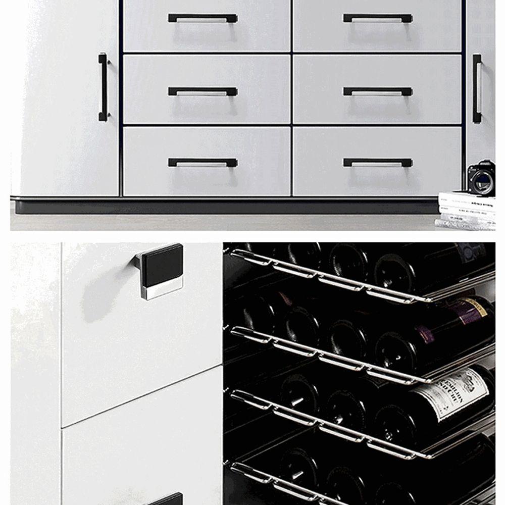 Tay Nắm Cửa Tủ Lọ Kèm Ốc Vít|Tay Nắm Cửa Bằng Chrome Cải Thiện Nhà Bếp