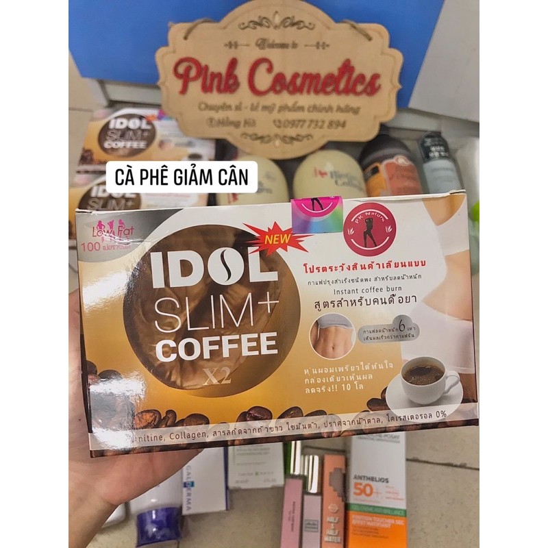 Cà phê giảm cân Thái Lan Idol Slim Coffee chính hãng