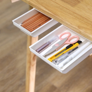 Khay ngăn kéo gắn dưới bàn chứa dụng cụ trang điểm tiện dụng
