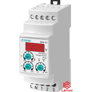 Relay bảo vệ điện áp 1 pha dgk-01 tense
