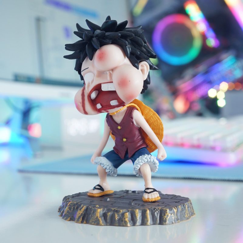 MÔ HÌNH LUFFY ĂN ĐẤM 12CM