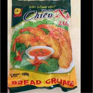 Bột chiên xù mầu hiệu đồng tiền