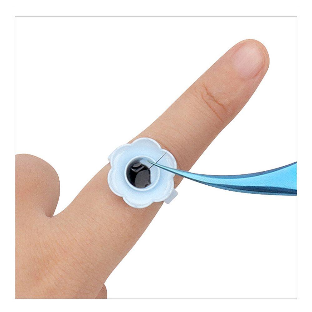 Bộ 100 Vòng Nhẫn Giá Đỡ Gắn Lông Mi Giả