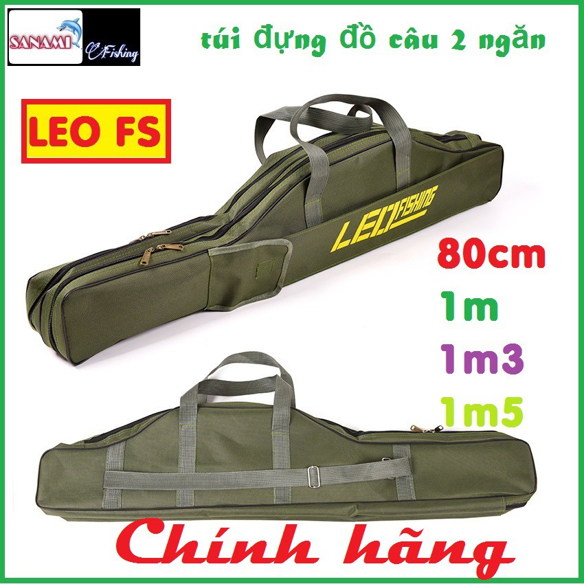 [Hàng chính hãng] túi đựng đồ câu cá bền chắc Leo Fishing 80cm 1m 1m3 1m5 chính hãng, vải dày, chống thấm siêu bền