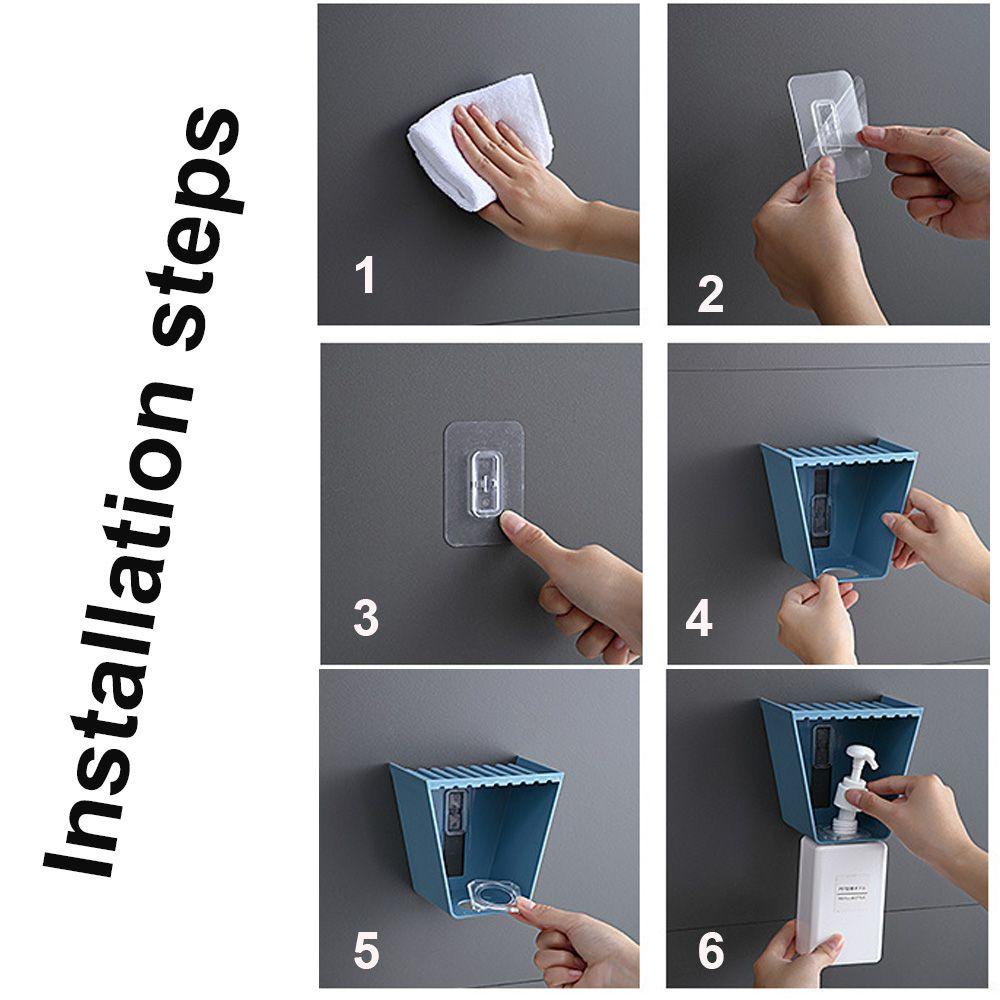 Giá Đỡ Chai Dầu Gội Đầu Chống Nước Chống Ẩm Tiện Dụng