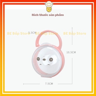 ⚡BÁN LỖ XIN ĐÁNH GIÁ 5 SAO⚡Hộp Đựng Ti Giả/Núm Ti Bảo Vệ An Toàn, Tiện Lợi Trong Suốt Có Móc Treo