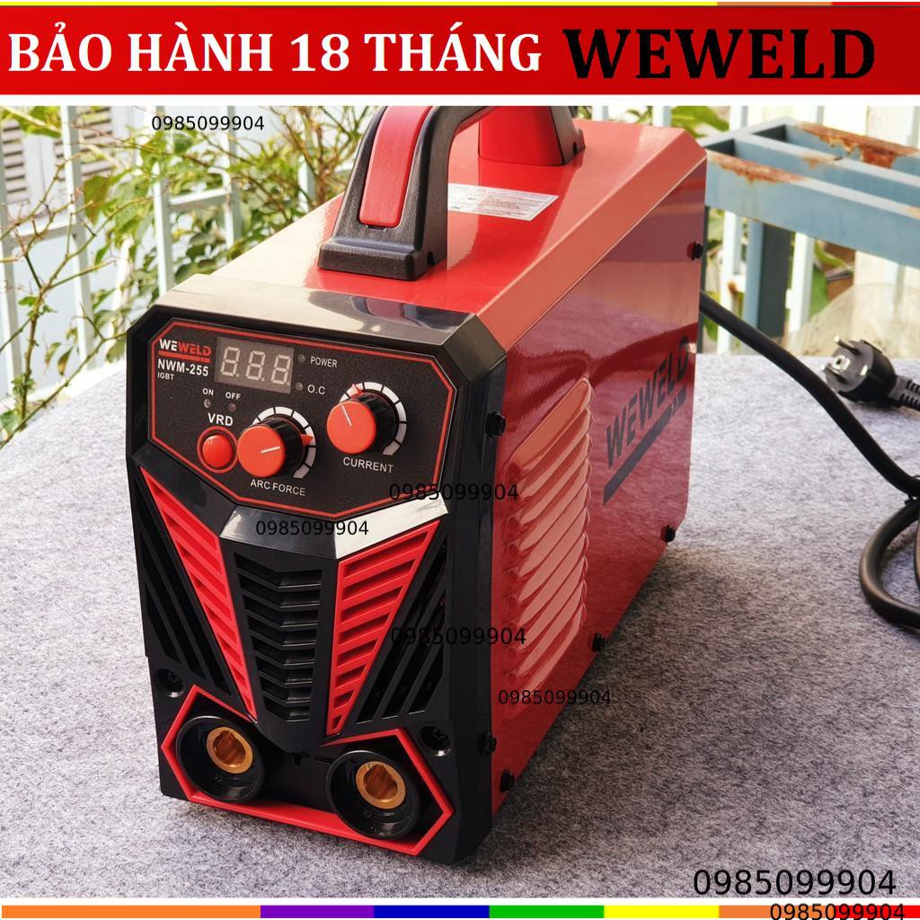 Máy hàn WEWELD NWM 255A dây hàn đồng công nghệ chống giật IGBT ( chuyên 3.2mm) | jasic sasuke hồng ký