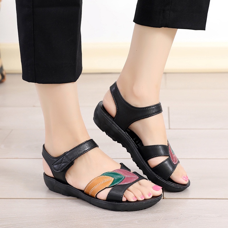 Dép trung niên, dép sandal cho mẹ, HÀNG LẺ SIZE BÁN GIÁ SỐC (quai hậu)