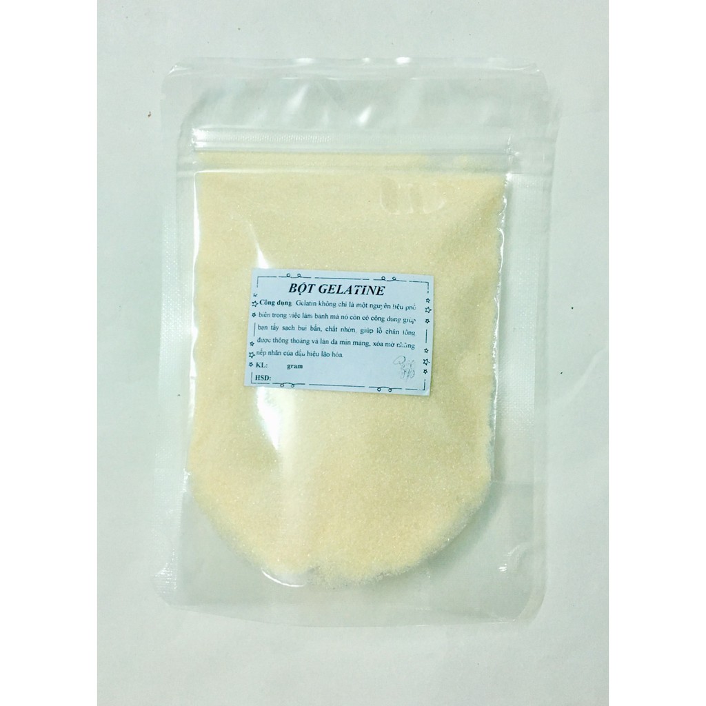 BỘT GELATIN 100GR