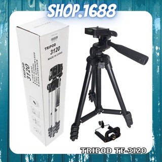 Gậy chụp ảnh 3 chân tripod tf - 3120 ,chân gắn máy ảnh, điện thoại chụp hình tự sướng selfie du lịch - shop1688