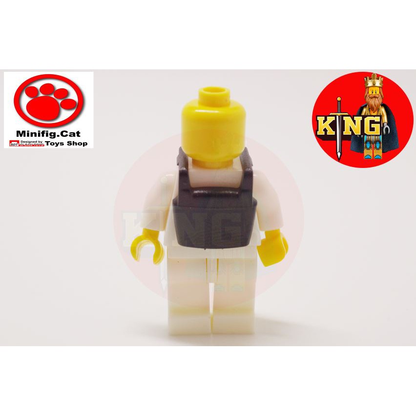 Minifig.Cat Japanese Ninja Black Ninja Vest