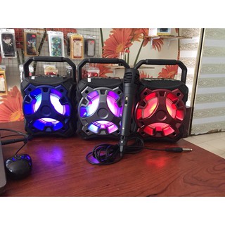 Loa bluetooth karaoke xách tay KTS 996A tặng kèm micro