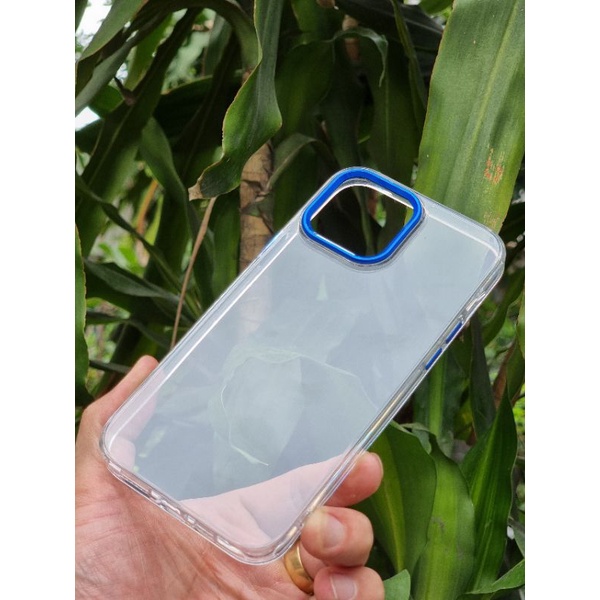 Ốp lưng X&amp;M trong suốt viền camera xi màu cho iphone 13 pro max , 13 pro , 13 , 12 pro max không ố vàng